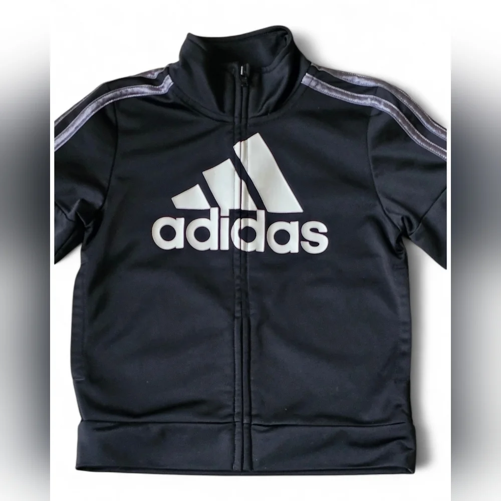 Adidas Kids Black Tracksuit Set Size 3T